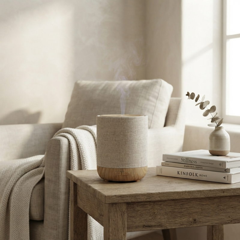 Essential Oil Diffuser Remote Control Timer Humidifier & Mood Lighting 02