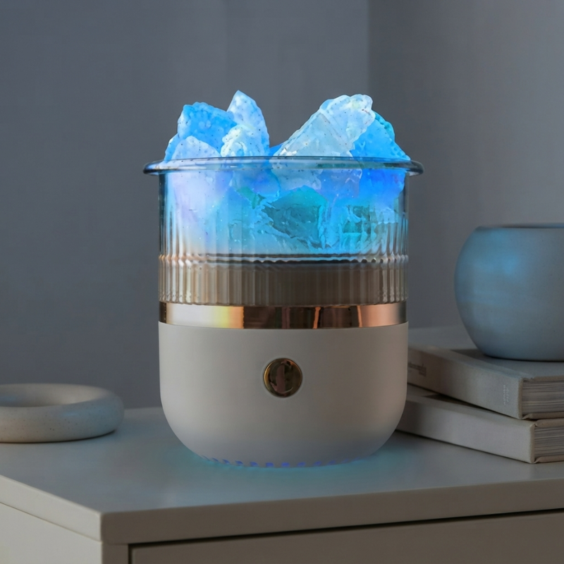 Essential Oil Diffuser USB Type C LED Salt Lamp Style 04