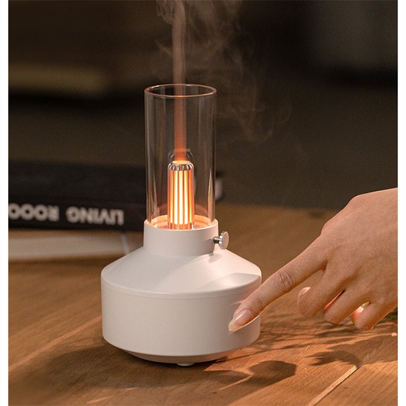 Essential Oil Diffuser with Warm Light – 0.5L Aromatherapy Scent Diffuser for Relaxation and Tranquil Atmosphere 1
