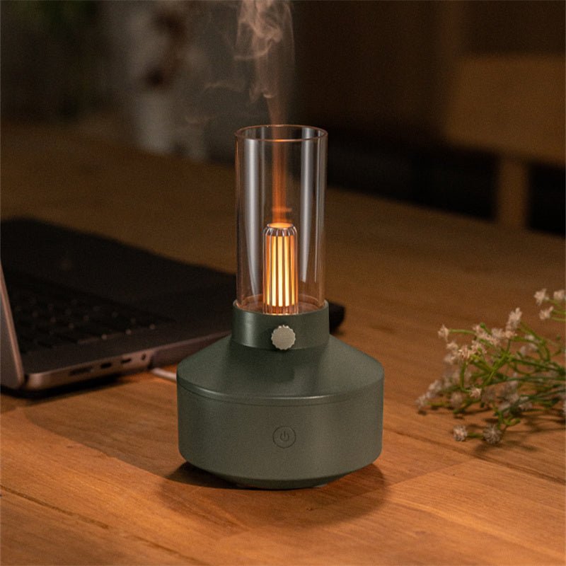 Essential Oil Diffuser with Warm Light – 0.5L Aromatherapy Scent Diffuser for Relaxation and Tranquil Atmosphere 2