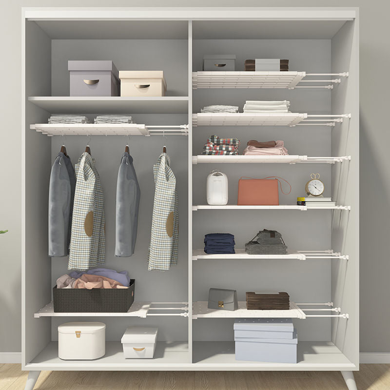 Expandable Storage Rack - Tool-Free, Adjustable, Space-Saving Design 1