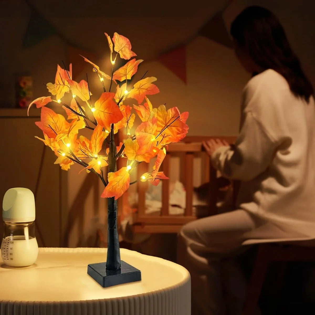 Fall Tree Light - 24 Warm LED Decorative Light with Adjustable Branches 3
