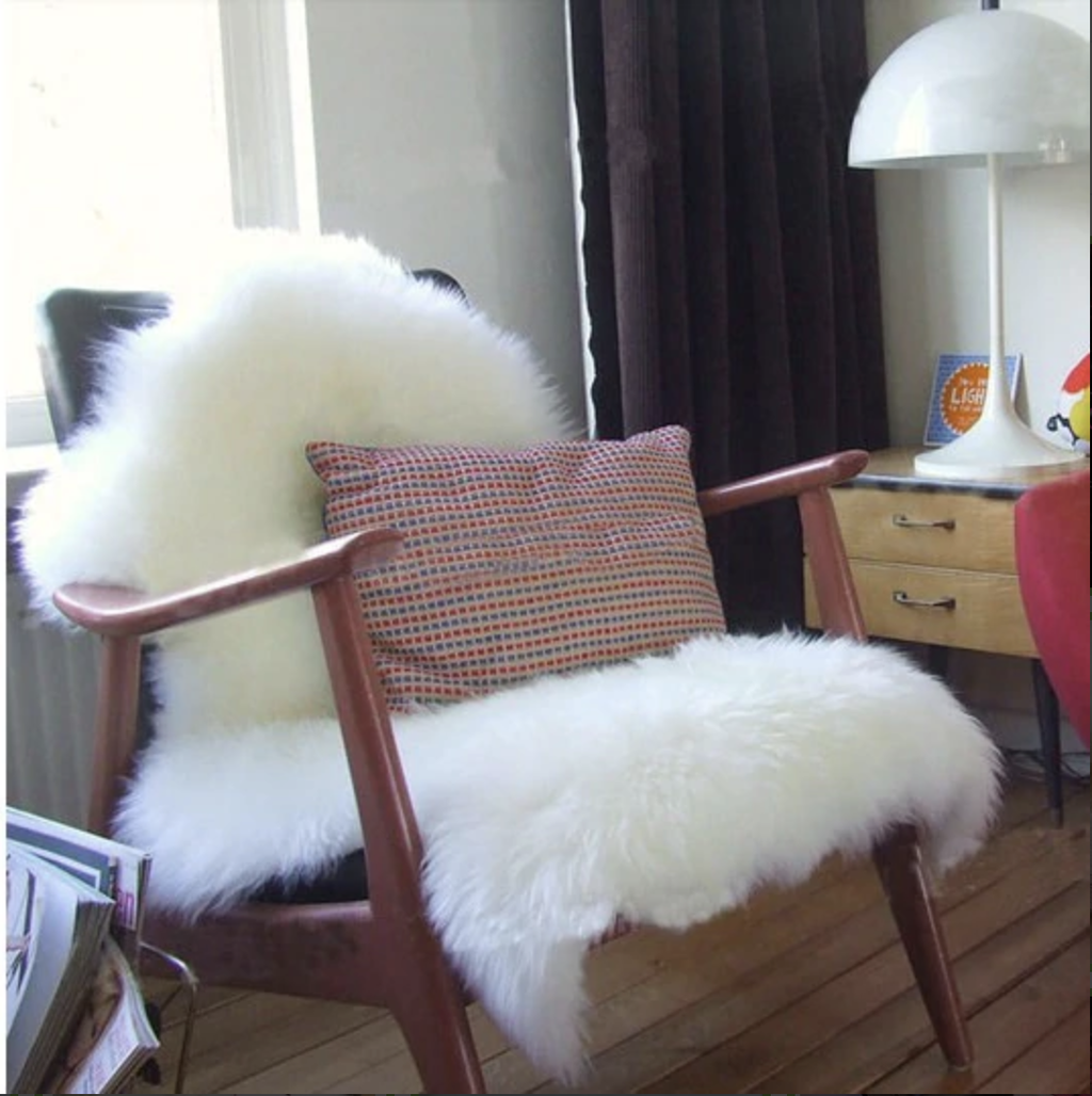 Faux Fur Area Rug - Soft, Fluffy, Anti-Slip Design for Cozy Comfort 4
