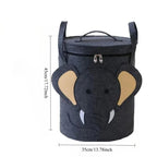 Felt Toy Storage Bag - Durable Organizer for Kids' Stuffed Animals & Toys 7