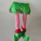Festive Plush Party Legs - Soft Holiday Decoration for Christmas Cheer 4