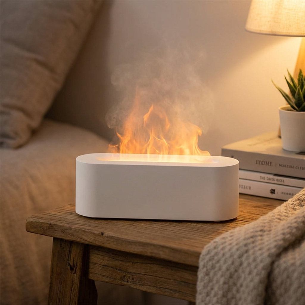 Flame Aroma Diffuser - Ultrasonic Humidifier & Best Essential Oil Diffuser 6