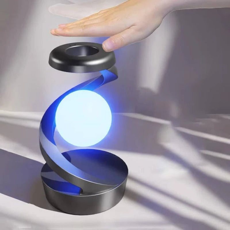Floating Moon Lamp - Gesture Control & Wireless Charging Station 0