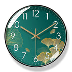 Floral Wall Clock - Elegant Silent Quartz Kitchen Clock Decor 2