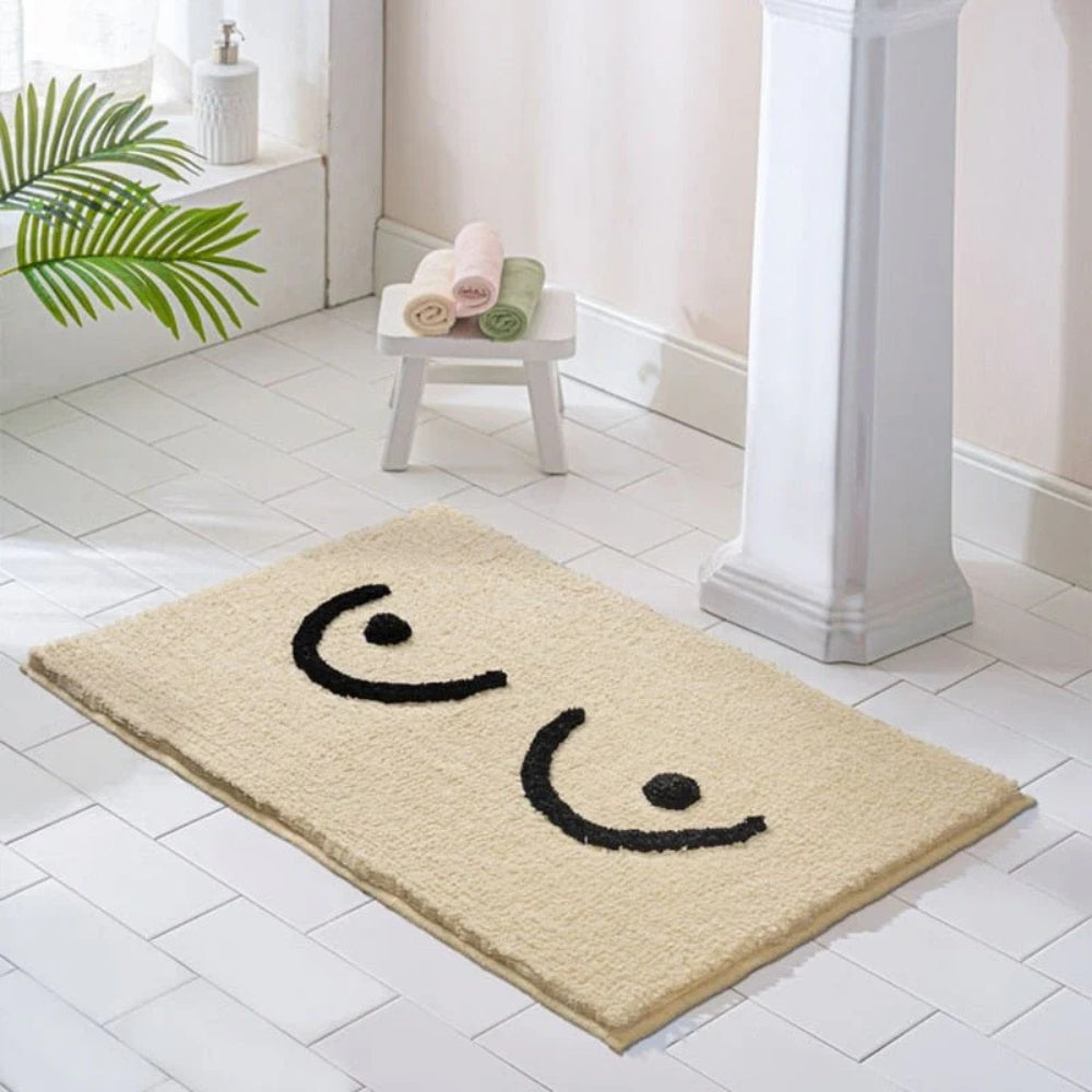 Fluffy Bath Mat - Soft, Absorbent, Non-Slip Bathroom Rug 1