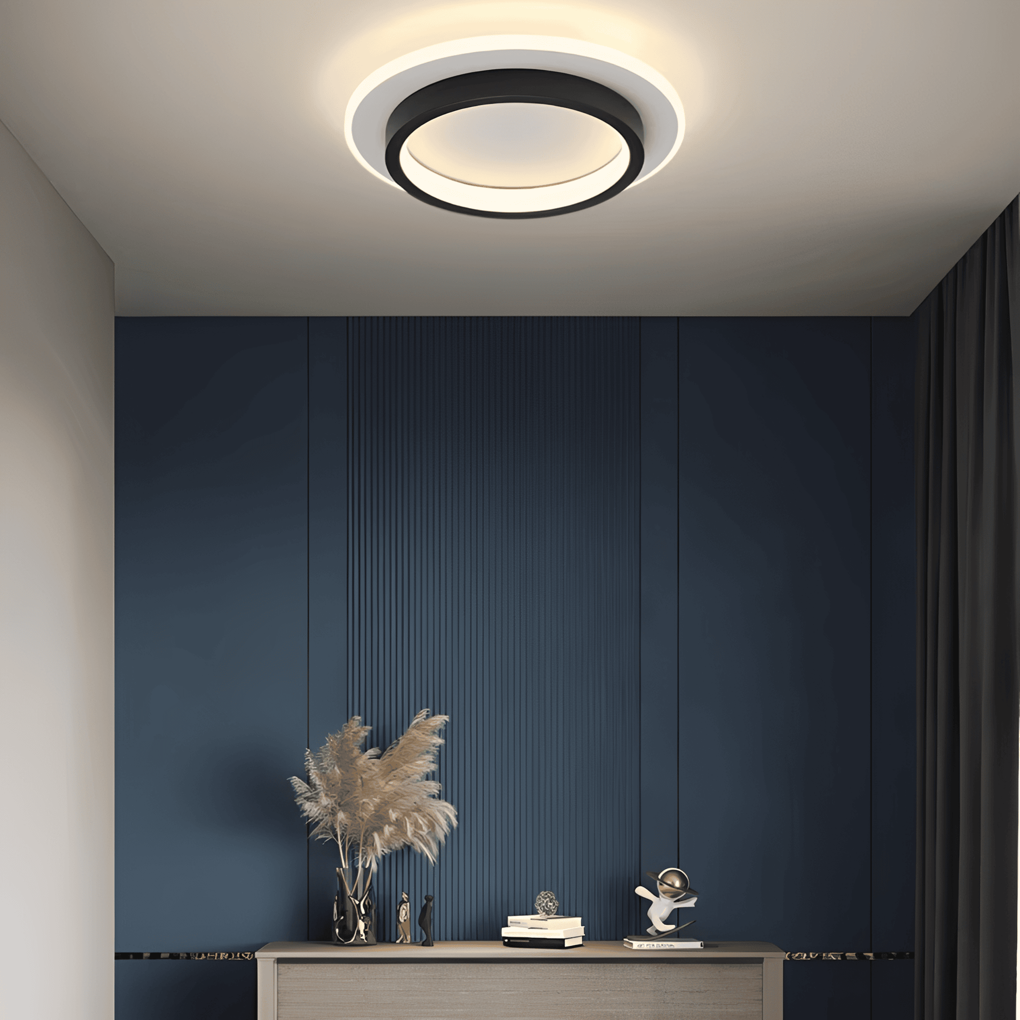 Flush Mount Ceiling Light - Ultra-Slim LED Design for Modern Interiors 2