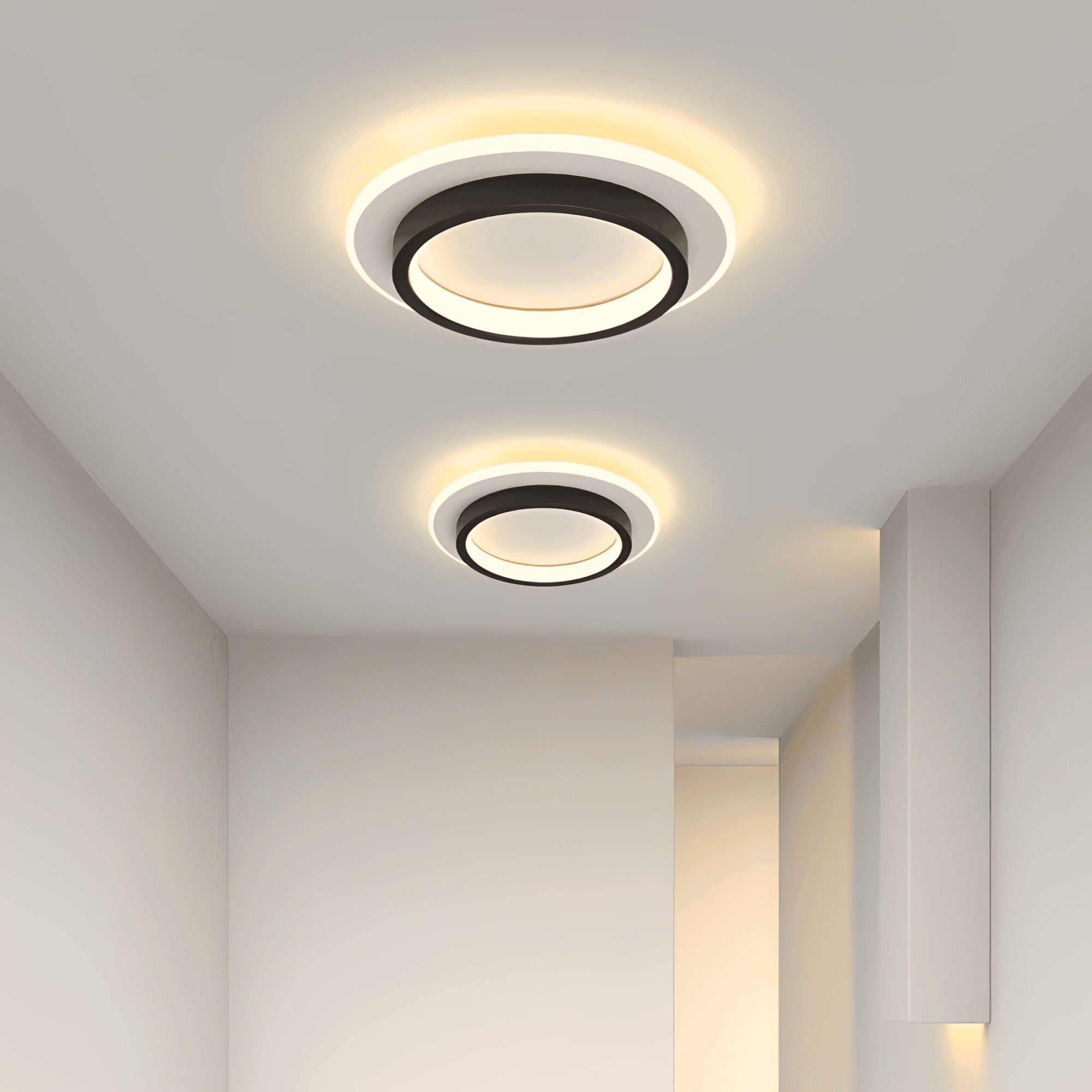 Flush Mount Ceiling Light - Ultra-Slim LED Design for Modern Interiors 5