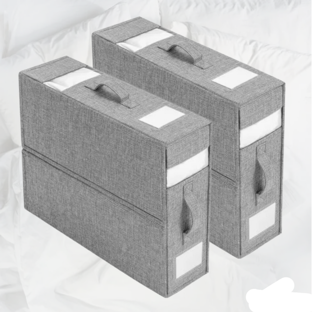 Foldable Bedding Organizer - Maximize Closet Space & Reduce Clutter 0