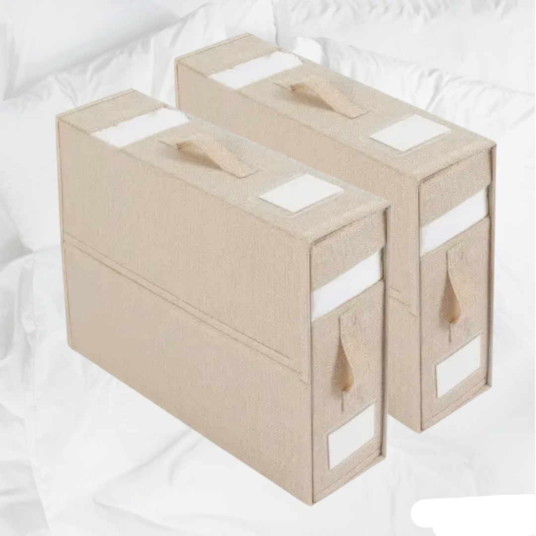 Foldable Bedding Organizer - Maximize Closet Space & Reduce Clutter 10