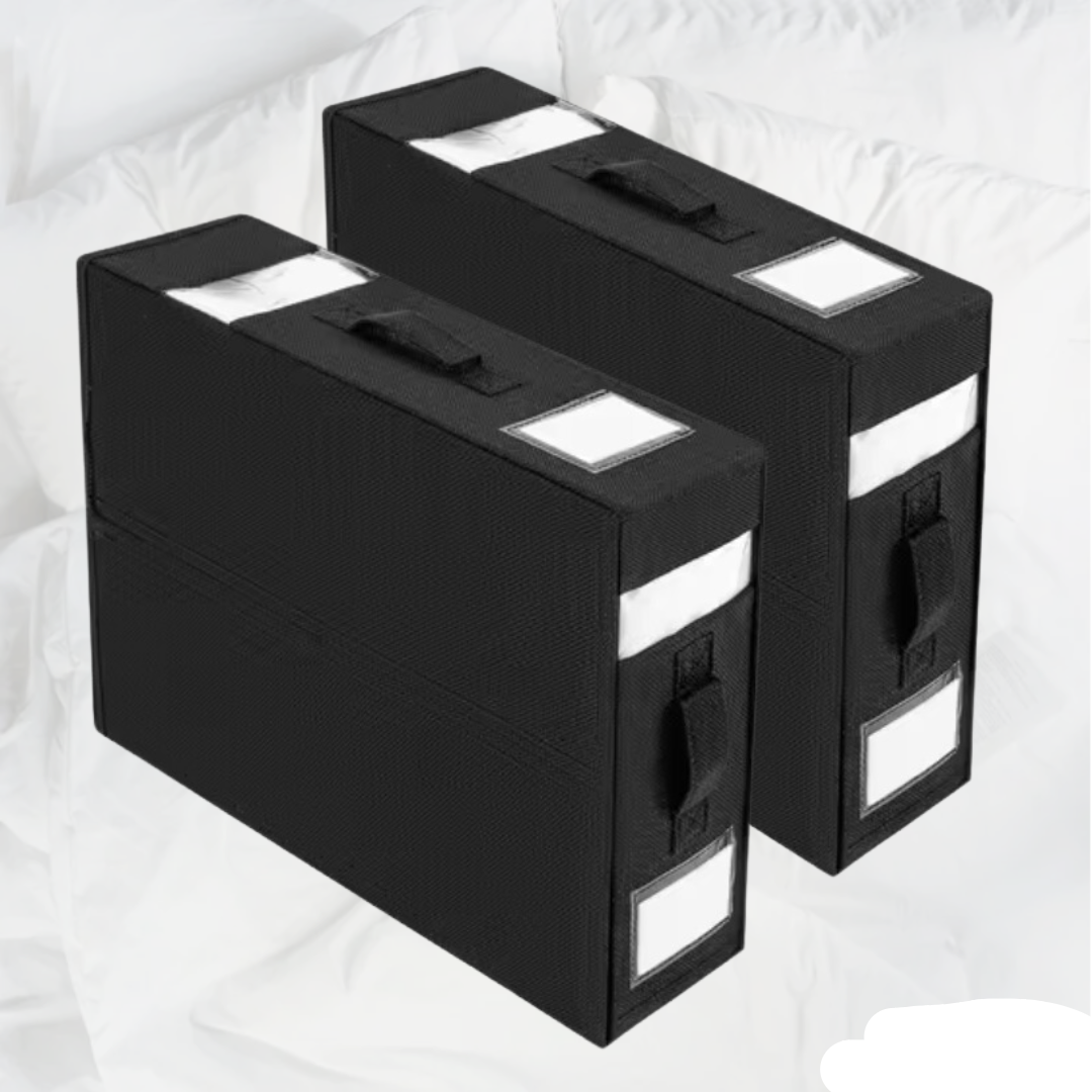 Foldable Bedding Organizer - Maximize Closet Space & Reduce Clutter 9