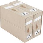 Foldable Linen Storage Box for Bedding Organization 01