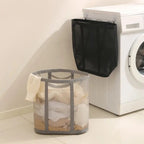 Foldable Mesh Laundry Basket - Durable, Space-Saving, Breathable Design 4