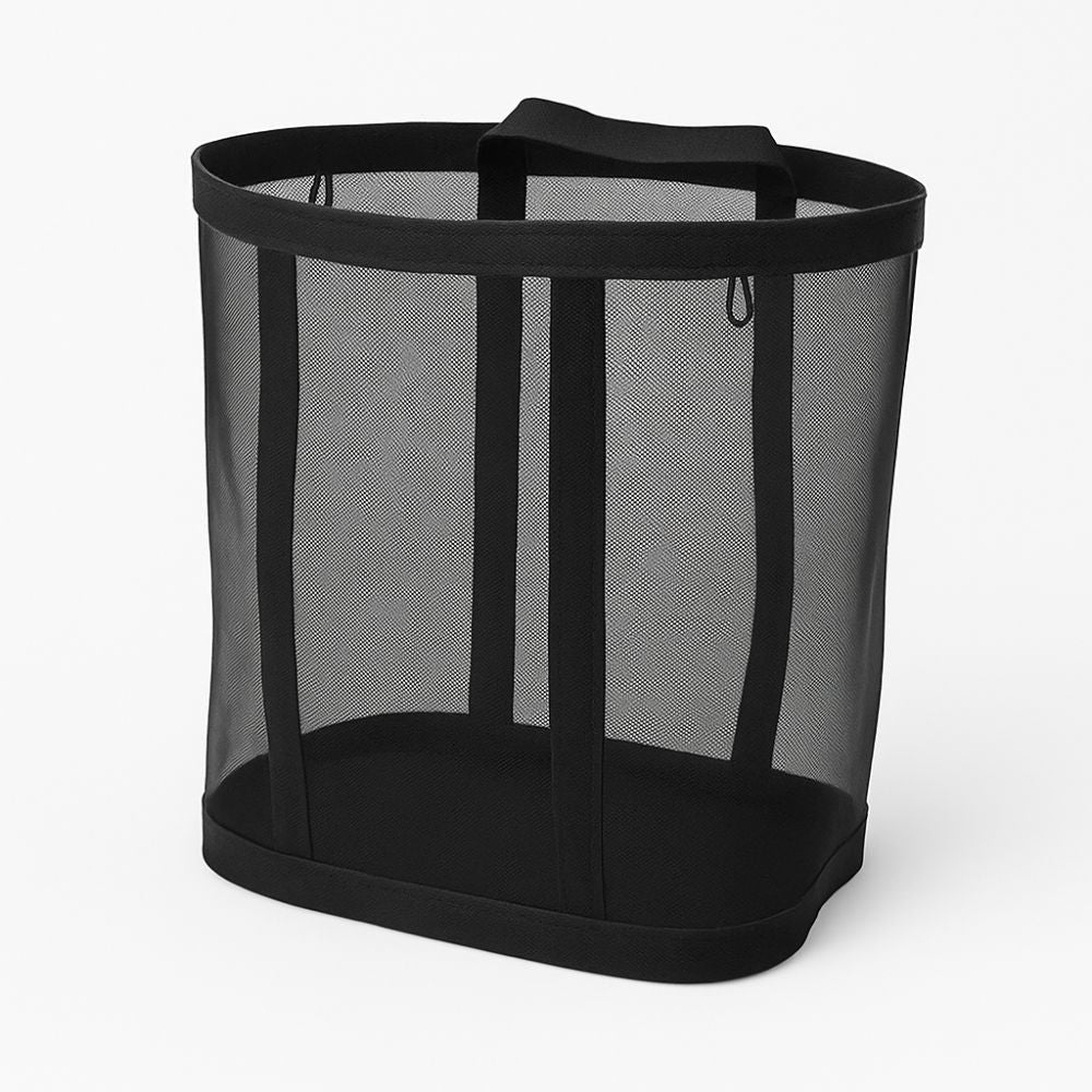 Foldable Mesh Laundry Basket - Durable, Space-Saving, Breathable Design 8