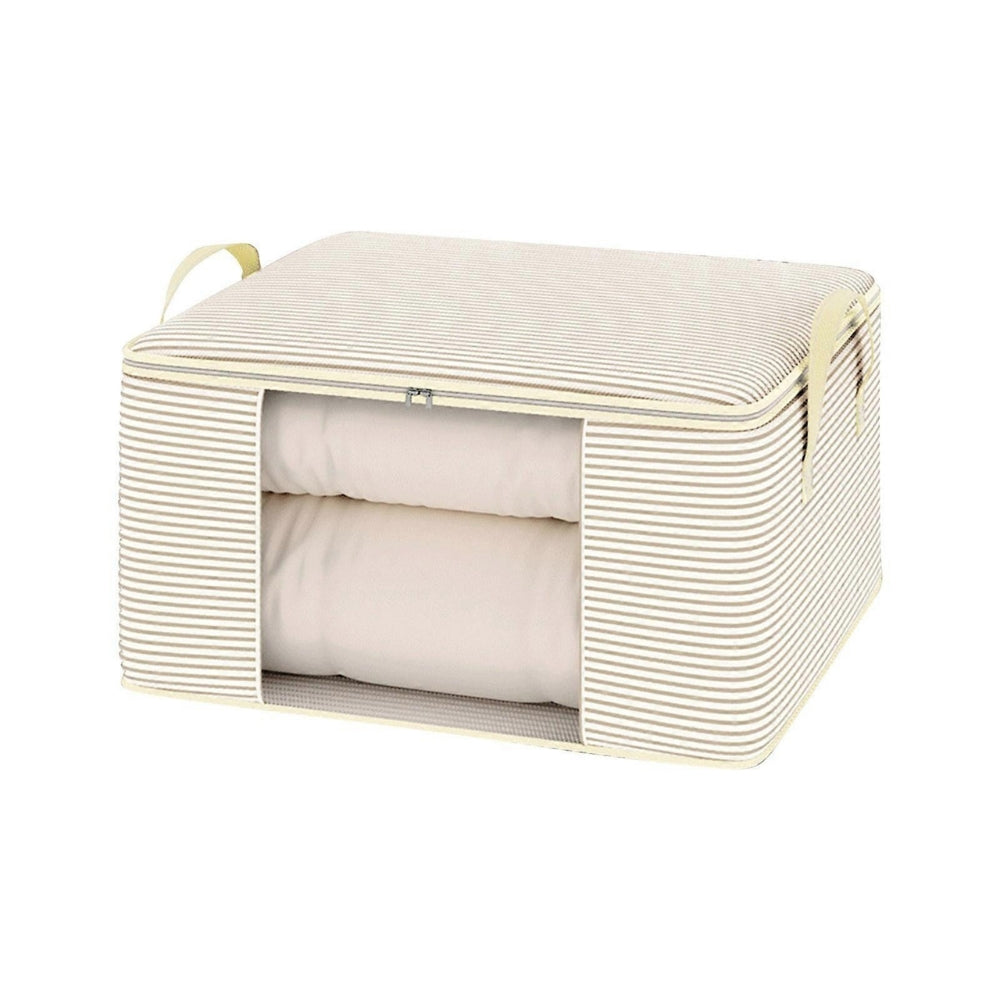 Foldable Storage Bag - Space-Saving Organizer for Clothes & Bedding 0