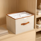 Folding Storage Box with Lid - Space-Saving Storage Containers for Home 3