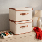 Folding Storage Box with Lid - Space-Saving Storage Containers for Home 5