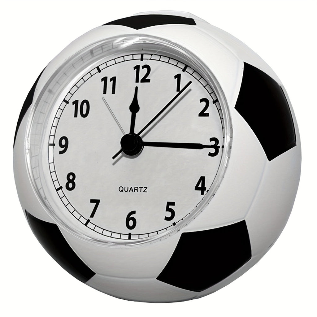 Football-Shaped Alarm Clock - Fun Design with Musical Alarm Feature 0