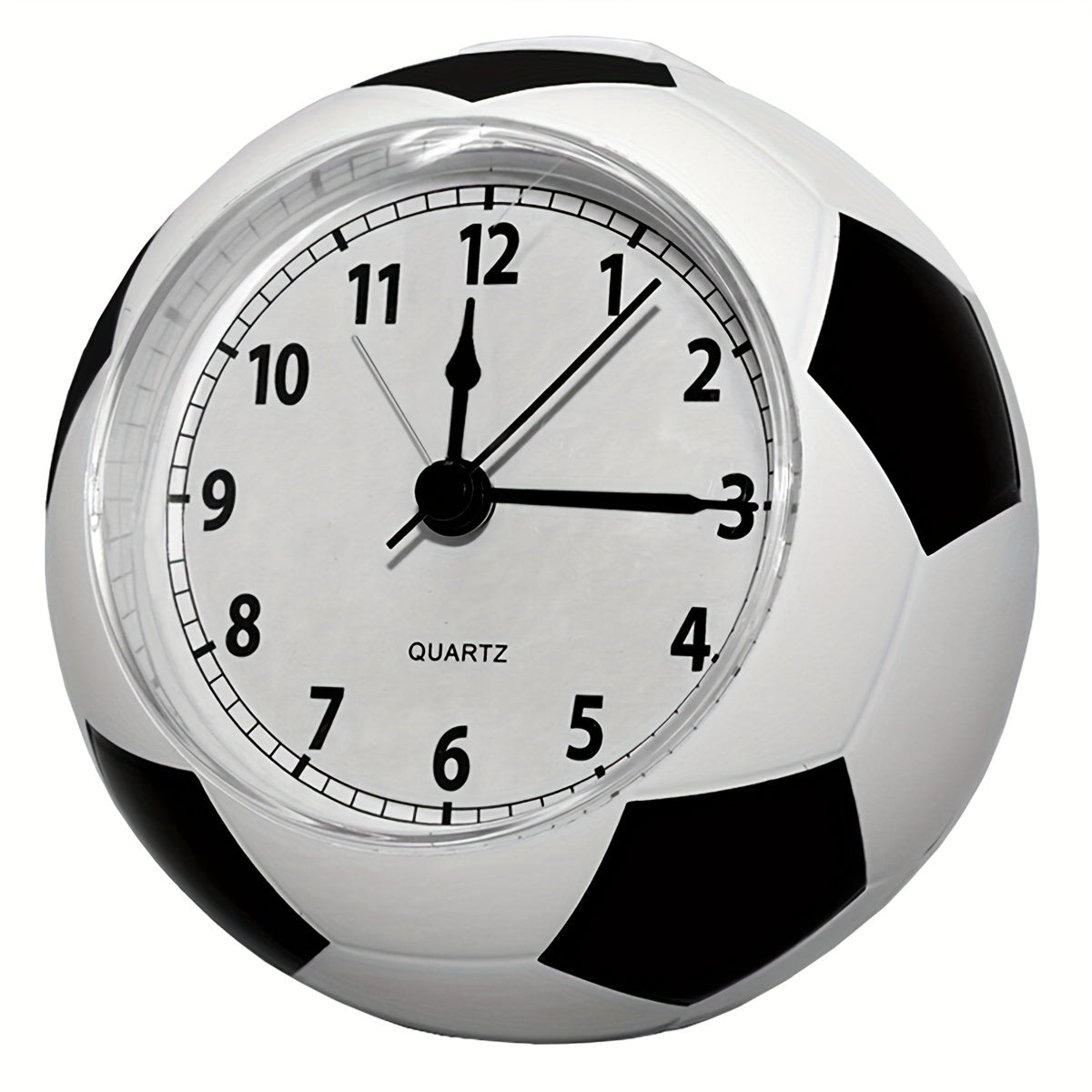 Football-Shaped Alarm Clock - Fun Design with Musical Alarm Feature 0