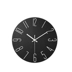 Frameless Wooden Wall Clock - Scandinavian Minimalist Design 3