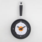 Fried Egg Pan Wall Clock - Unique Kitchen Clock Decor for Fun Spaces 2