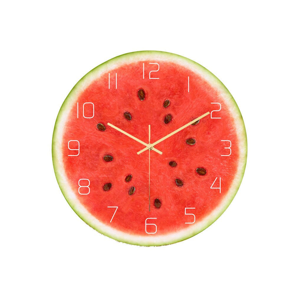 Fruit Fiesta Wall Clock - Colorful Kitchen Decor for Any Room 3
