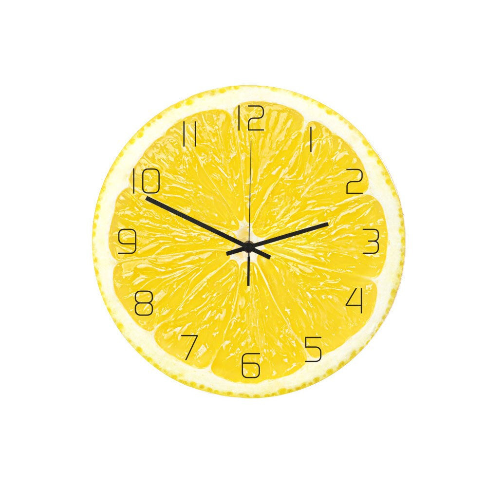 Fruit Fiesta Wall Clock - Colorful Kitchen Decor for Any Room 4