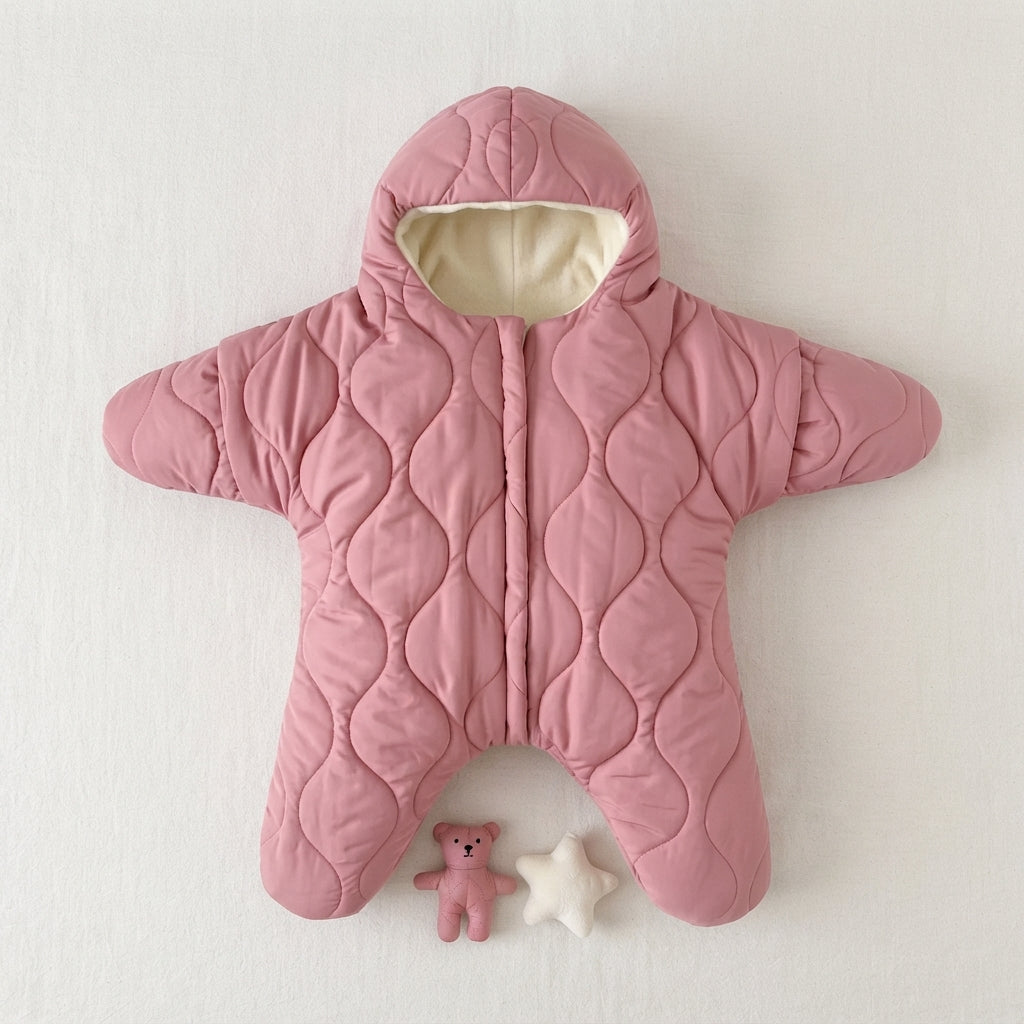 Full Sleeve Baby Sleep Sack Cotton Front Zipper