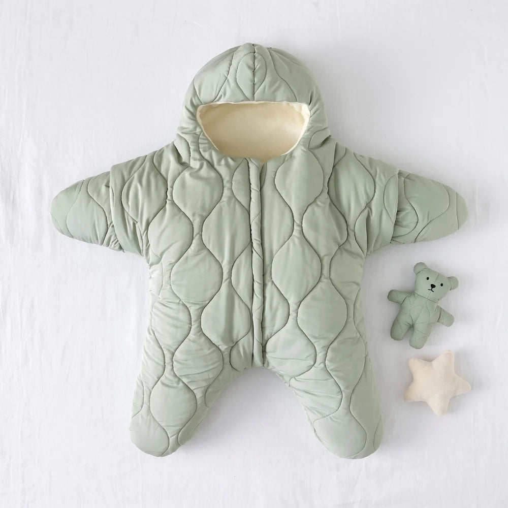 Full Sleeve Baby Sleep Sack Cotton Front Zipper 2