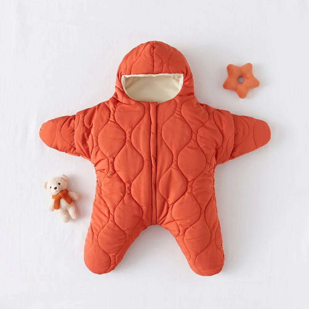 Full Sleeve Baby Sleep Sack Cotton Front Zipper 3