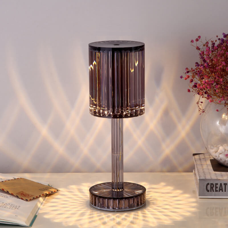 Geometric LED Table Lamp - Wireless Convenience & Modern Design 3