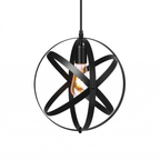 Geometric Pendant Light Metal Hanging Lamp Industrial Style 8