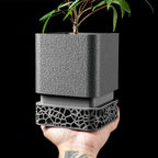 Geometric Planter - Modern Design with Drainage for Healthy Plant Pots 1