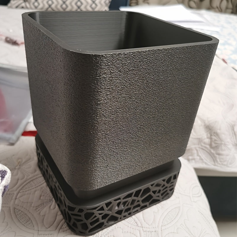 Geometric Planter - Modern Design with Drainage for Healthy Plant Pots 5