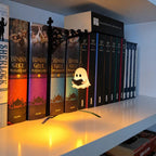 Ghost Bookshelf Lantern - Whimsical LED Light for Cozy Reading Spaces 0