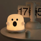 Ghost LED Night Light - Rechargeable Soft Glow with Timer for Kids 1