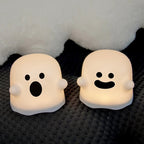 Ghost LED Night Light - Rechargeable Soft Glow with Timer for Kids 2