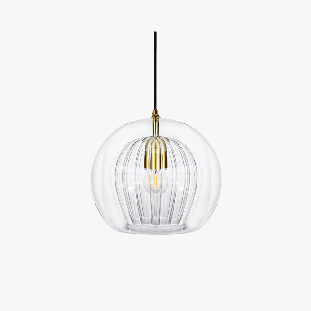 Glass Globe Pendant Light - Modern Kitchen Pendant Lighting 1