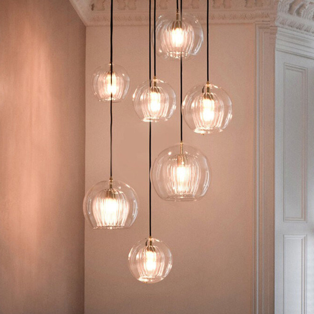 Glass Globe Pendant Light - Modern Kitchen Pendant Lighting 3