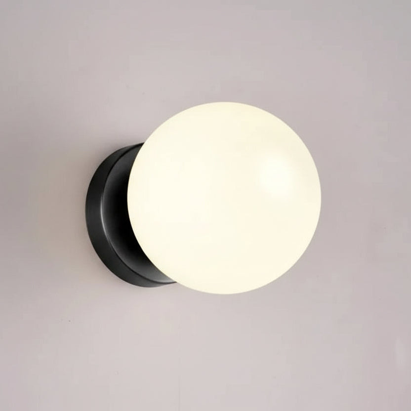 Glass Globe Wall Light - Minimalist Dual Lighting Sconce For Modern Spaces 0