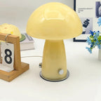 Glass Mushroom Table Lamp – Versatile LED Bedside Table Lamp for Bedroom and Living Room Lighting 6