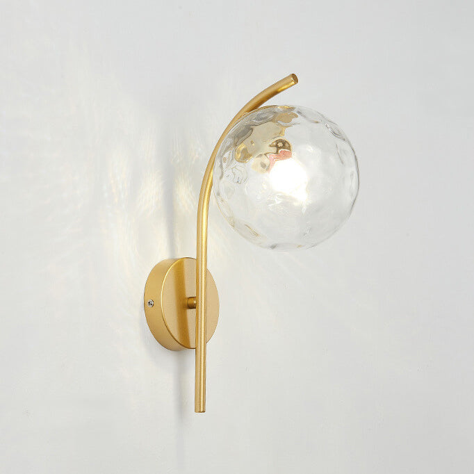 Globe Glass Wall Sconce - Modern Nordic Design for Ambient Wall Lighting 7