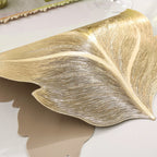 Gold Placemat - Elegant 3D Design PVC Table Mat for Any Occasion 1