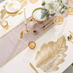 Gold Placemat - Elegant 3D Design PVC Table Mat for Any Occasion 3