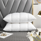 Goose Down Pillow - Soft, Hypoallergenic Support for Year-Round Comfort 1