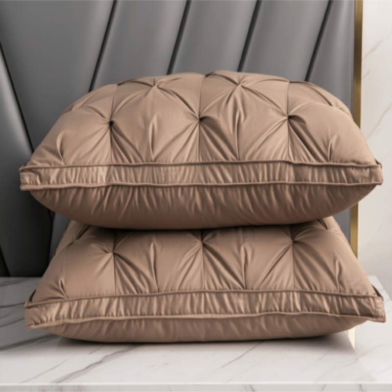 Goose Down Pillow - Soft, Hypoallergenic Support for Year-Round Comfort 4