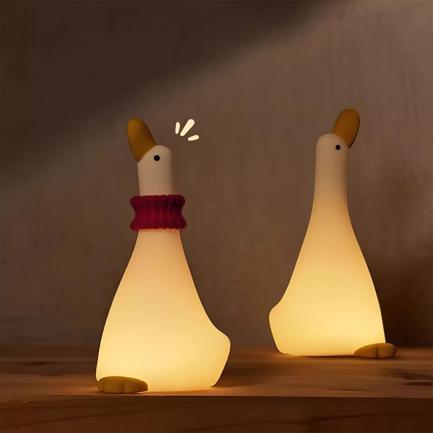 Goose Night Light - Soft Silicone Design with Easy Tap Control 5